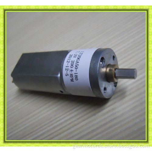 Home automation 6v 1000rpm mini dc electric geared motor